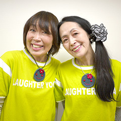 リーダー：「KC」こと森川慶記さん(左)、ティーチャー：「にこわこ」こと宮田和可子さん(右)