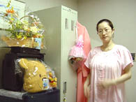 病室にて 病室にて