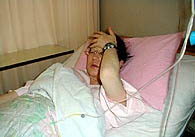 休息を取るいくえさん