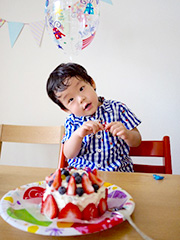 生クリームデビューだよ！