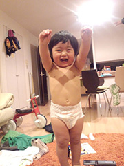 「カシャ！」と言いながらポーズ