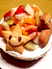 奏くん用甘くないクリスマスケーキ