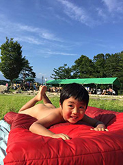 奏くん開放感でいっぱい(笑)