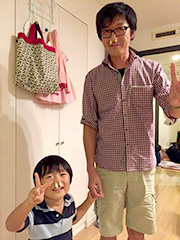 鼻からえびせん！